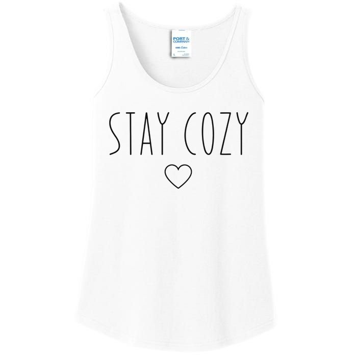 Stay Cozy Ladies Essential Tank