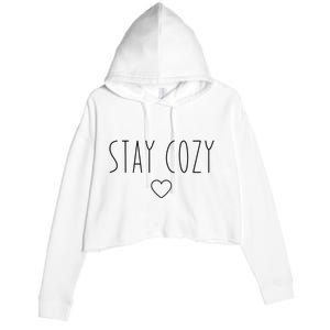 Stay Cozy Crop Fleece Hoodie