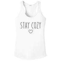 Stay Cozy Ladies PosiCharge Competitor Racerback Tank