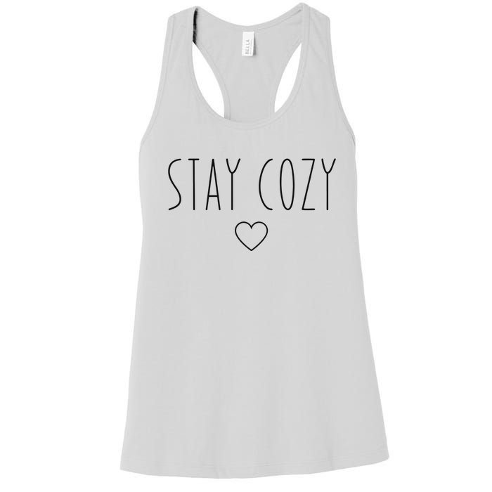 Stay Cozy Women's Racerback Tank