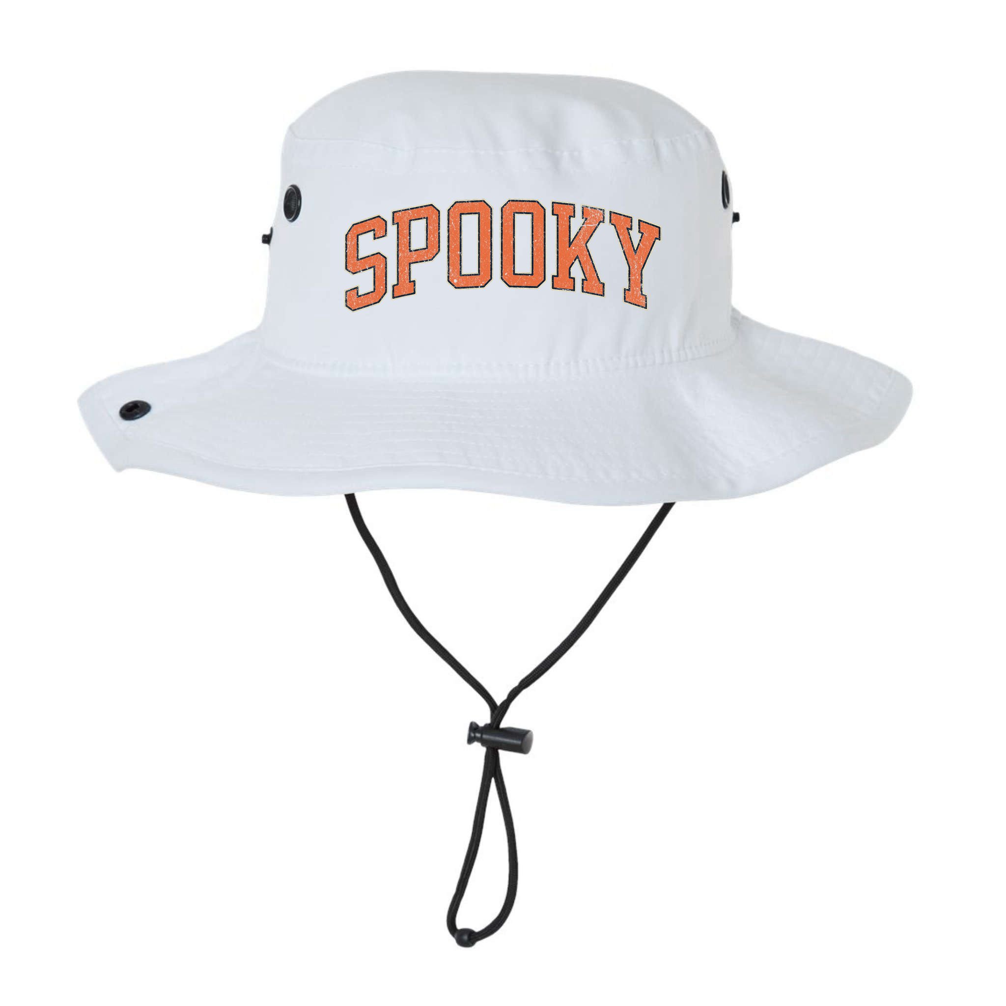 Spooky Collage Style Stay Spooky Fall Halloween Bucket Hat