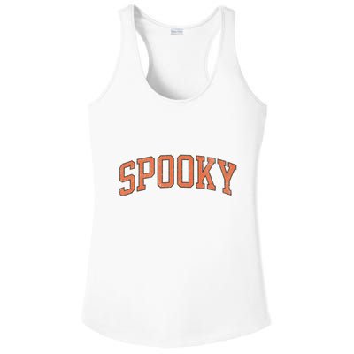 Spooky Collage Style Stay Spooky Fall Halloween Ladies PosiCharge Competitor Racerback Tank