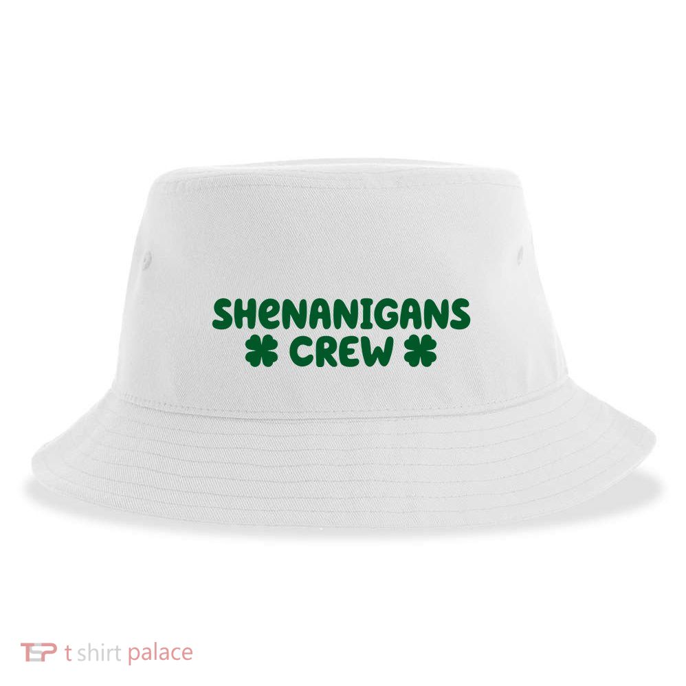 Shenanigans Crew St Patricks Day Sustainable Bucket Hat