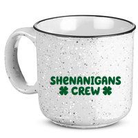 Shenanigans Crew St Patricks Day 15oz Campfire Ceramic Mug