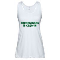 Shenanigans Crew St Patricks Day Ladies Essential Flowy Tank