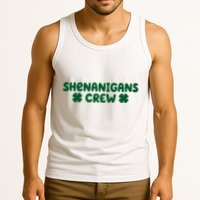 Shenanigans Crew St Patricks Day Tank Top