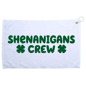 Shenanigans Crew St Patricks Day Grommeted Golf Towel