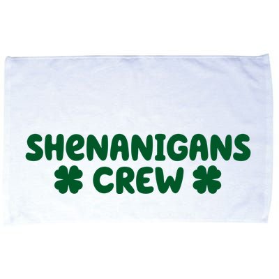 Shenanigans Crew St Patricks Day Microfiber Hand Towel