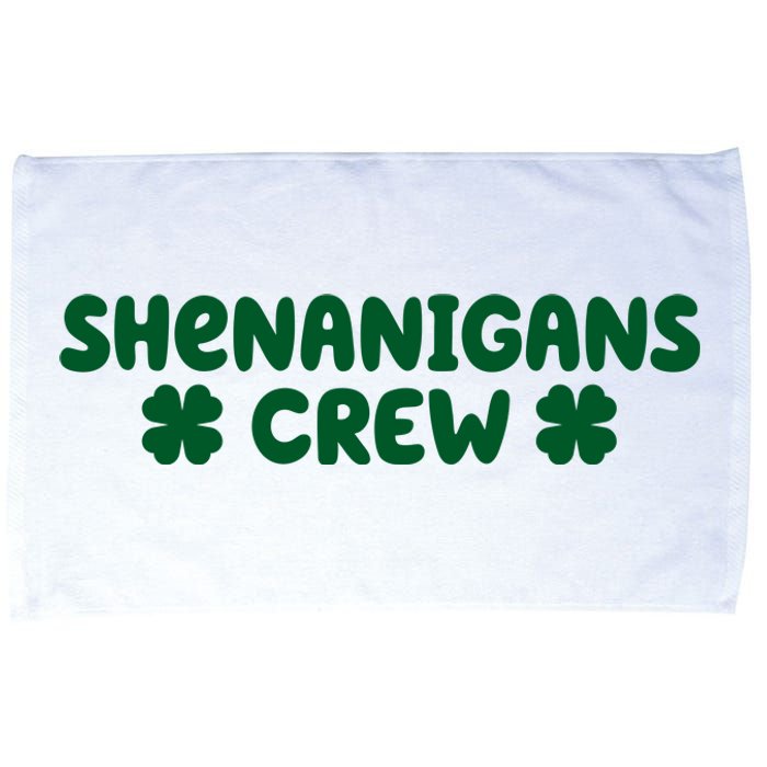 Shenanigans Crew St Patricks Day Microfiber Hand Towel