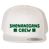 Shenanigans Crew St Patricks Day Wool Snapback Cap