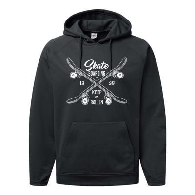 Santa Cruz Skateboards Skate Or Die Street Wear Performance Fleece Hoodie