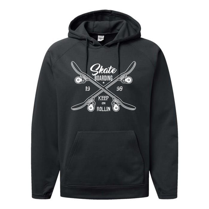 Santa Cruz Skateboards Skate Or Die Street Wear Performance Fleece Hoodie