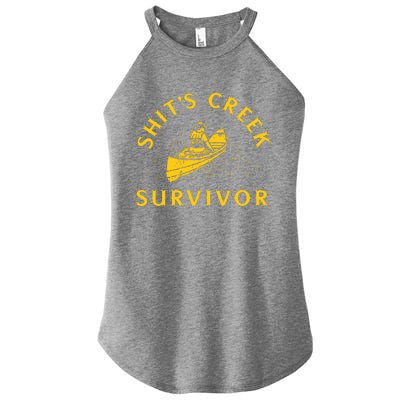 Shits Creek Survivor Women's Perfect Tri Rocker Tank