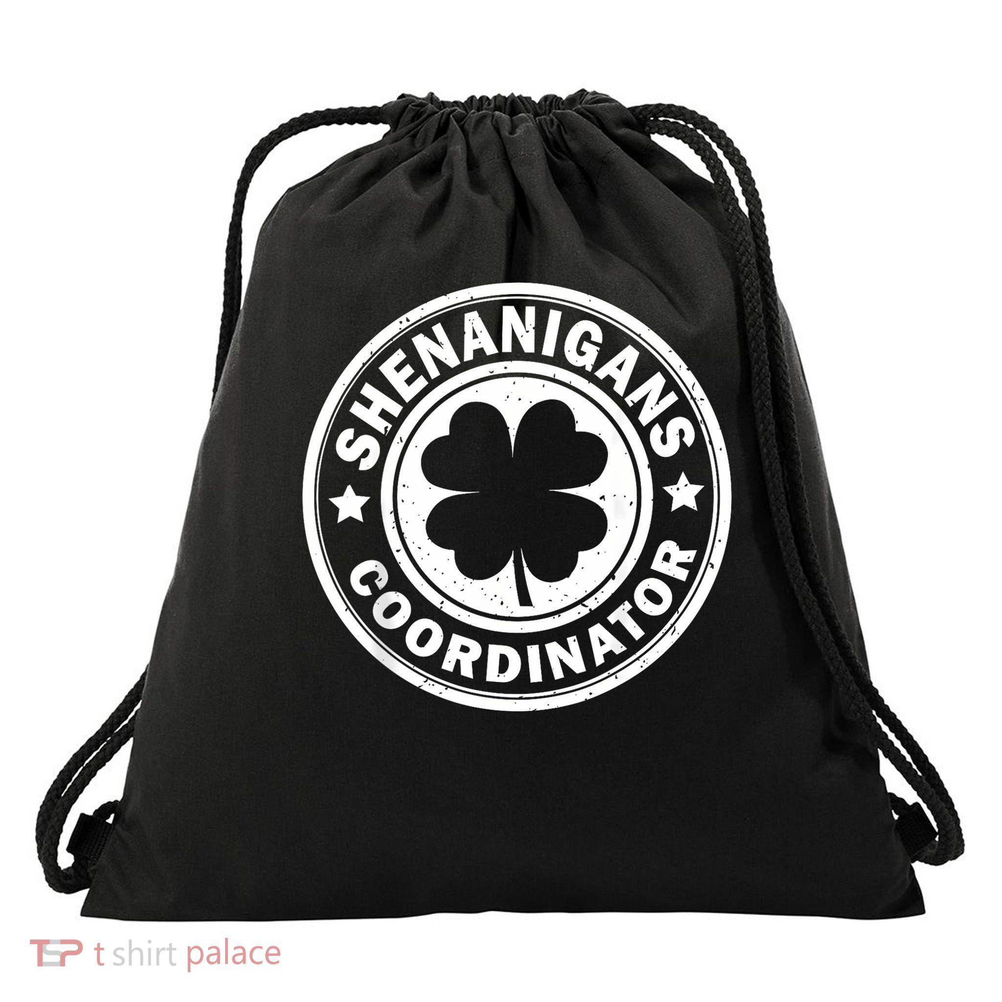 Shenanigans Coordinator  St Patricks Day Teacher Drawstring Bag