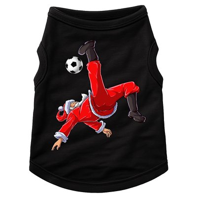 Soccer Christmas Santa Bicycle Kick Xmas Ball Sport Doggie Tank
