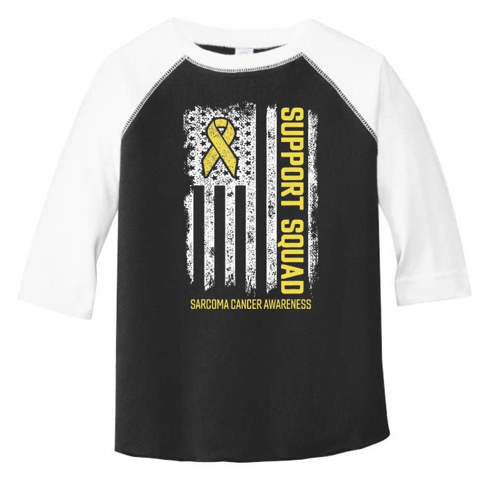 Sarcoma Cancer Support Squad Sarcoma Cancer Awareness Toddler Fine Jersey T-Shirt