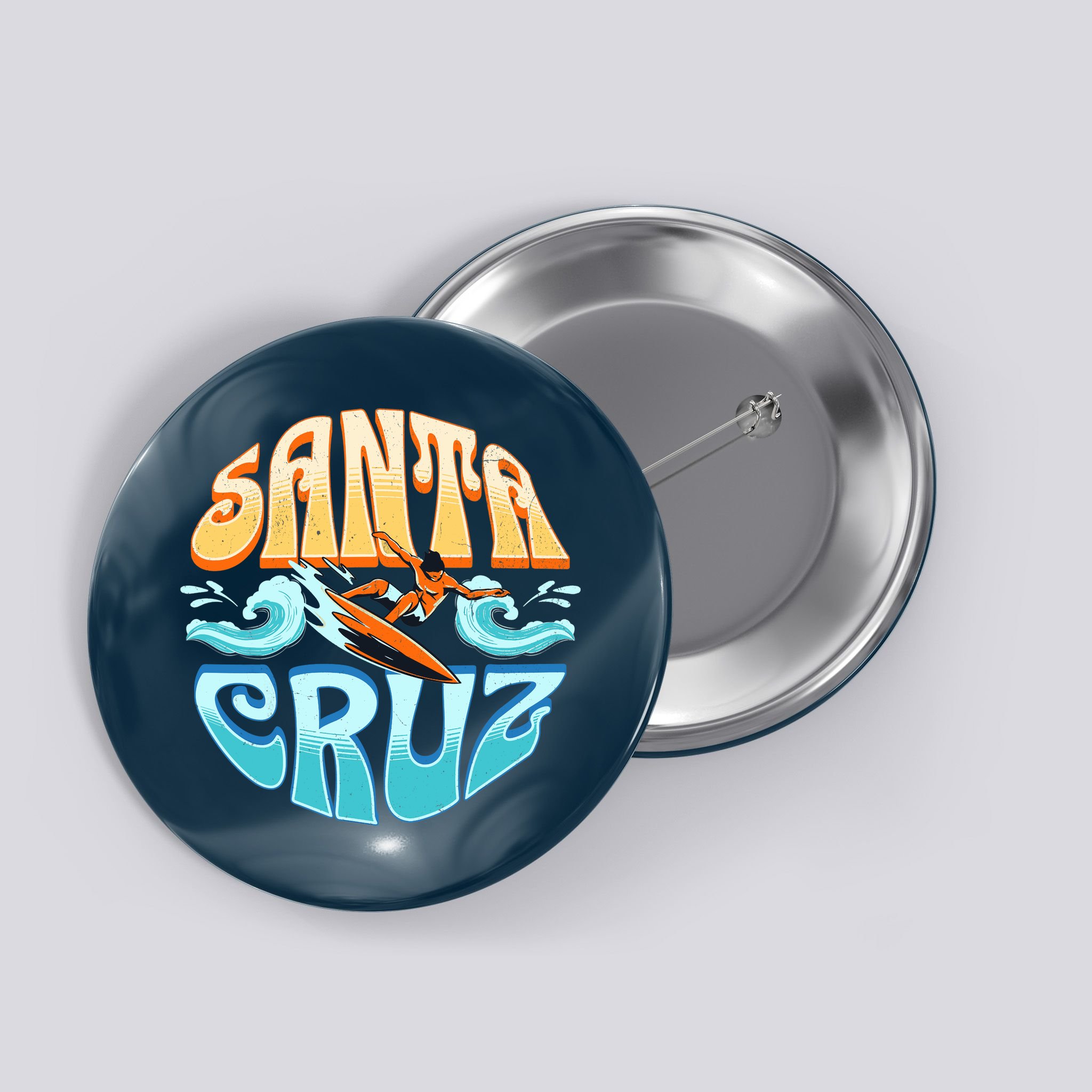 Santa Cruz Button