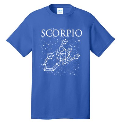 Scorpio Constellation Scorpio Astrology Symbol Gift Tall T-Shirt