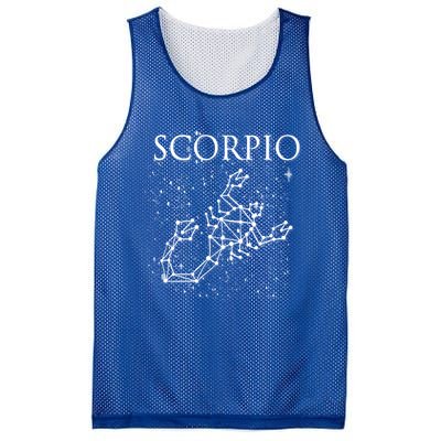 Scorpio Constellation Scorpio Astrology Symbol Gift Mesh Reversible Basketball Jersey Tank