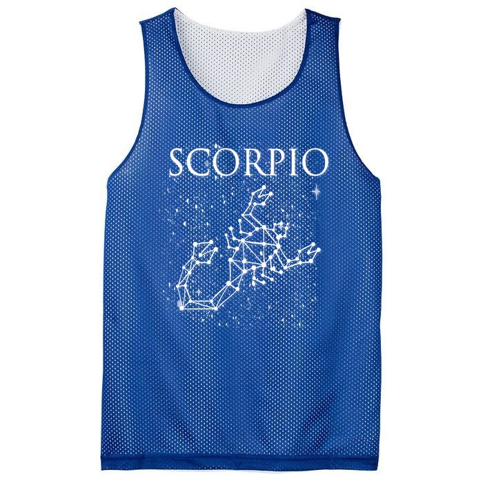 Scorpio Constellation Scorpio Astrology Symbol Gift Mesh Reversible Basketball Jersey Tank