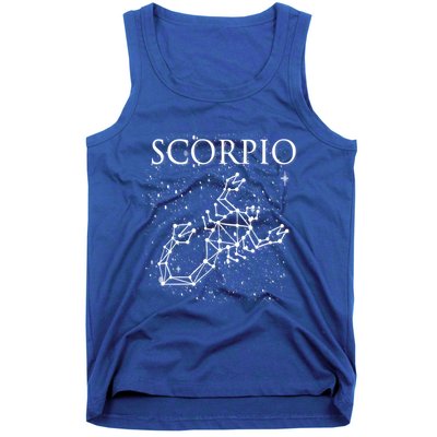 Scorpio Constellation Scorpio Astrology Symbol Gift Tank Top