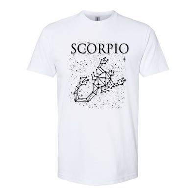 Scorpio Constellation Scorpio Astrology Symbol Gift Softstyle CVC T-Shirt