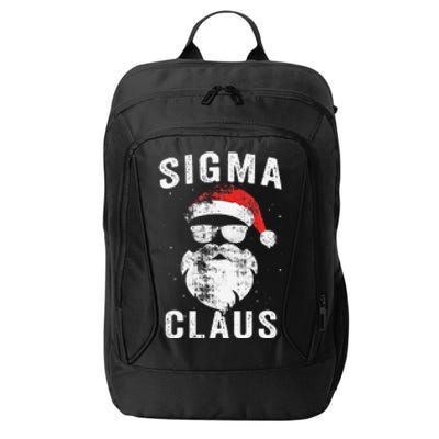 Sigma Claus Santa Funny Christmas Rizz Male The Rizzler Meme City Backpack