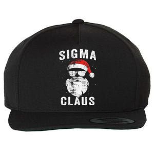 Sigma Claus Santa Funny Christmas Rizz Male The Rizzler Meme Wool Snapback Cap