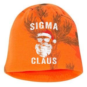 Sigma Claus Santa Funny Christmas Rizz Male The Rizzler Meme Kati - Camo Knit Beanie