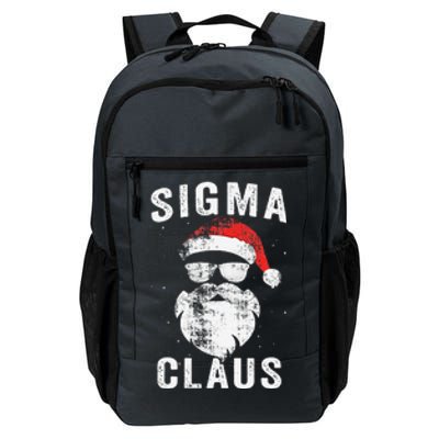 Sigma Claus Santa Funny Christmas Rizz Male The Rizzler Meme Daily Commute Backpack