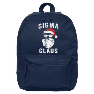 Sigma Claus Santa Funny Christmas Rizz Male The Rizzler Meme 16 in Basic Backpack