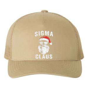 Sigma Claus Santa Funny Christmas Rizz Male The Rizzler Meme Yupoong Adult 5-Panel Trucker Hat