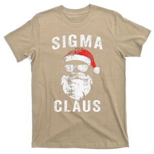 Sigma Claus Santa Funny Christmas Rizz Male The Rizzler Meme T-Shirt