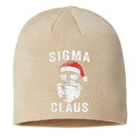 Sigma Claus Santa Funny Christmas Rizz Male The Rizzler Meme Sustainable Beanie