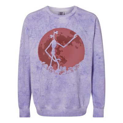 Supernatural Cryptid Siren Head Colorblast Crewneck Sweatshirt