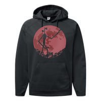 Supernatural Cryptid Siren Head Performance Fleece Hoodie