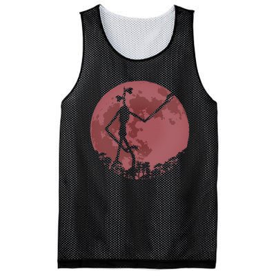 Supernatural Cryptid Siren Head Mesh Reversible Basketball Jersey Tank