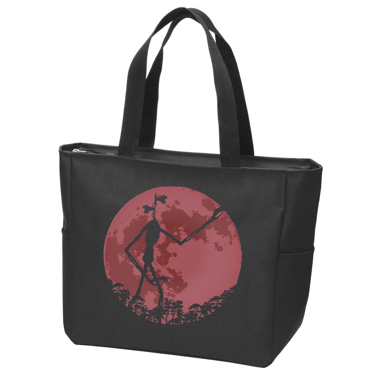 Supernatural Cryptid Siren Head Zip Tote Bag