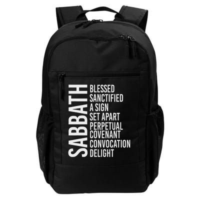 Sabbath Commandment Daily Commute Backpack