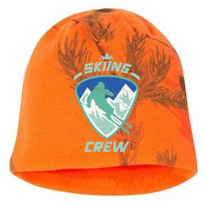 Skiing Crew Skiers Ski Skier Winter Sports Premium Kati - Camo Knit Beanie