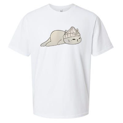 Suga Cat Sueded Cloud Jersey T-Shirt