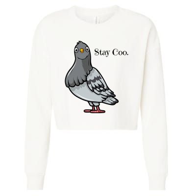 Stay Coo Cropped Pullover Crew