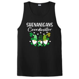 Shenanigans Coordinator St Patricks Day Gnomes Green Proud PosiCharge Competitor Tank