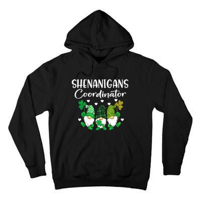 Shenanigans Coordinator St Patricks Day Gnomes Green Proud Tall Hoodie