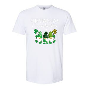 Shenanigans Coordinator St Patricks Day Gnomes Green Proud Softstyle CVC T-Shirt