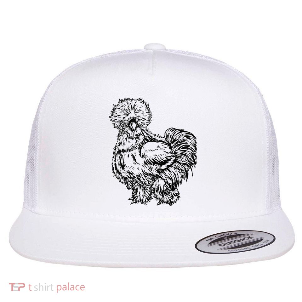 Silkie Chicken Flatbill Hat