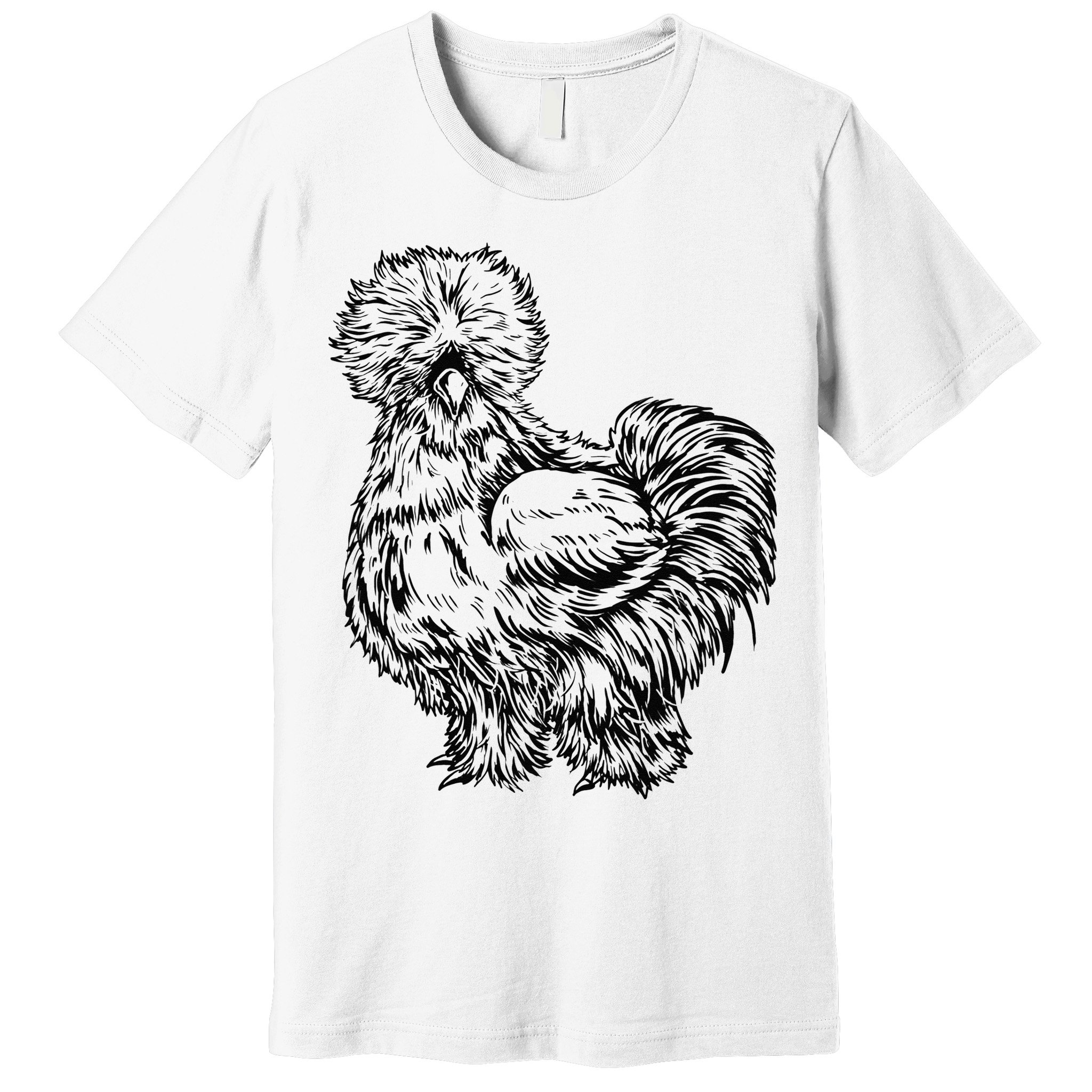 Silkie Chicken Premium T-Shirt
