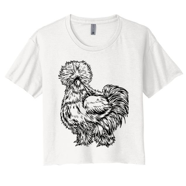Silkie Chicken Crop Top