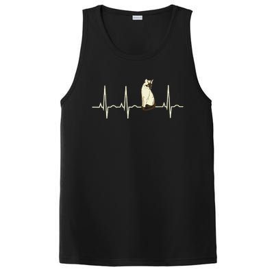 Siamese Cat Siamese Cat Heartbeat PosiCharge Competitor Tank