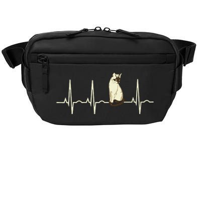 Siamese Cat Siamese Cat Heartbeat Crossbody Pack